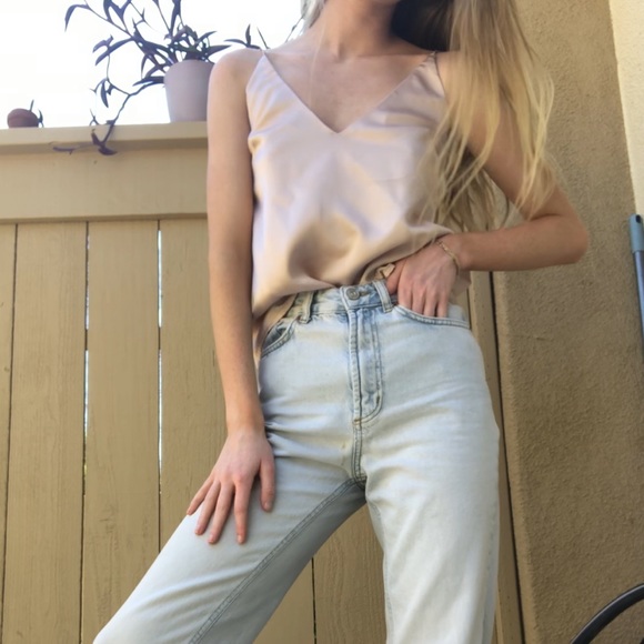 Satin Tank Top - Picture 1 of 2